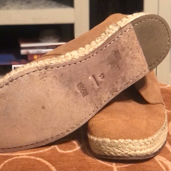 BOSS ORANGE By Hugo Boss, Suede Leather Espadrille Chukka Boots - Picture 4 of 5